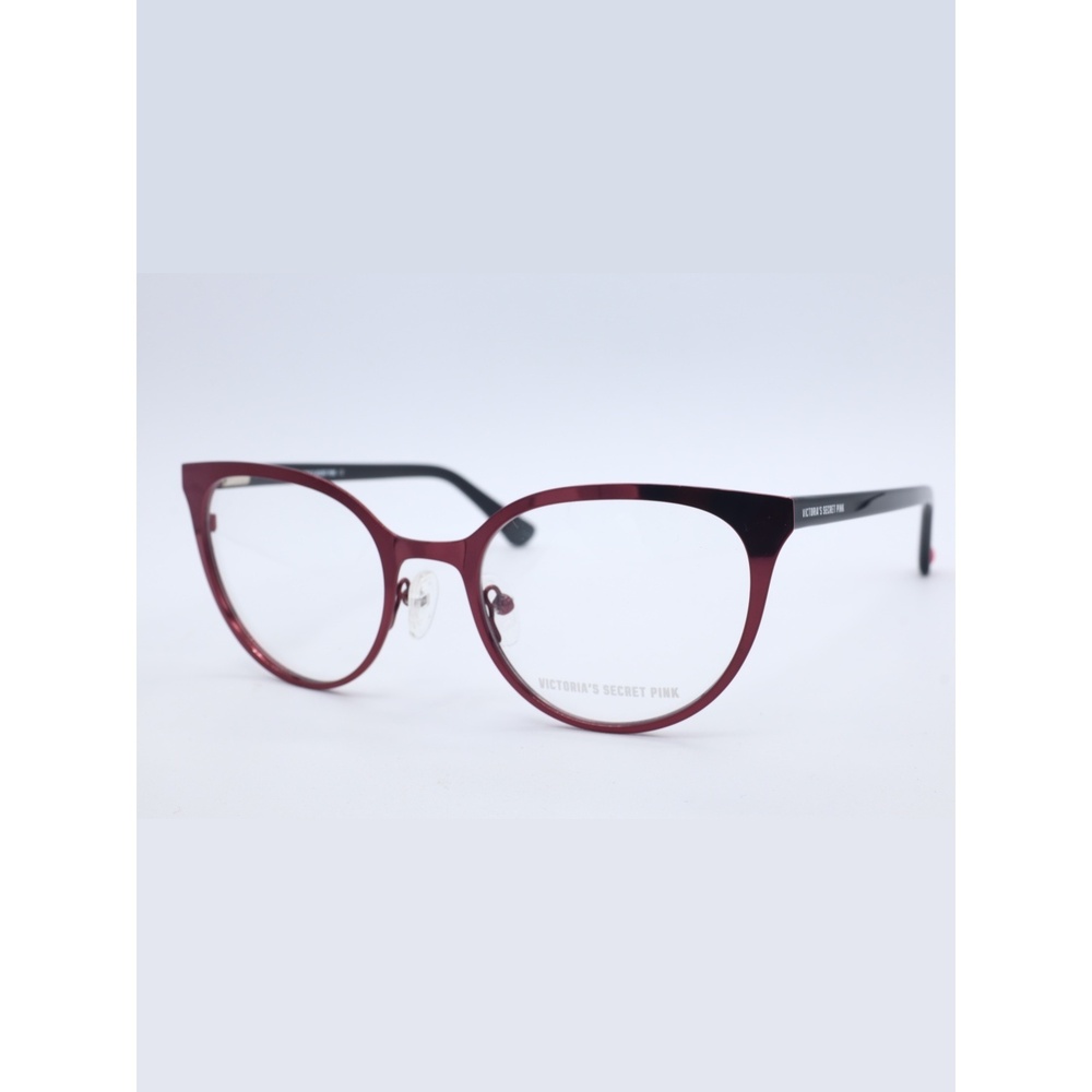 Victoria's Secret Pink PK5012 Burgundy 069 Cat Eye Eyeglasses Frame 51-20-140